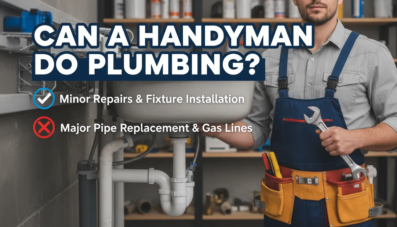 Can a handyman do plumbing: Understanding the legal boundaries and risks of unlicensed plumbing in rentals.