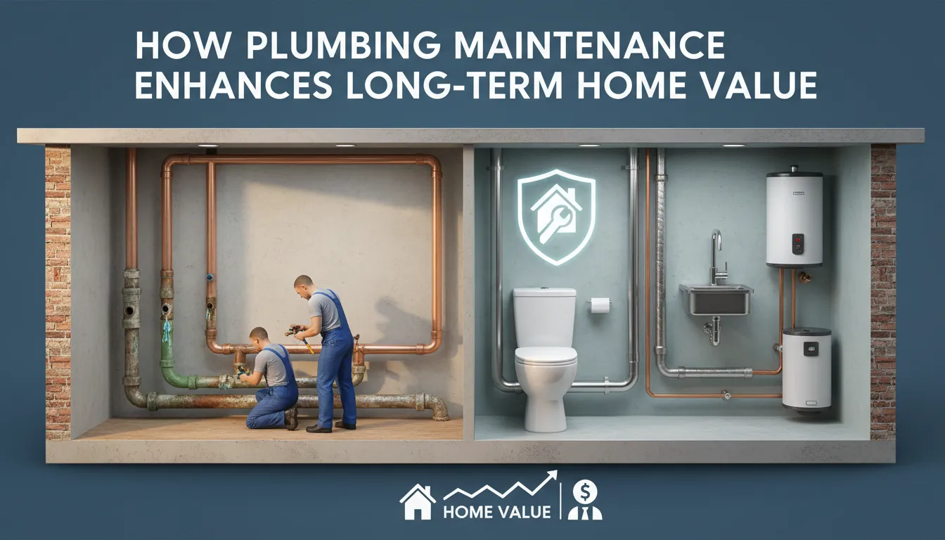 The impact of regular plumbing maintenance on increasing home value and longevity.