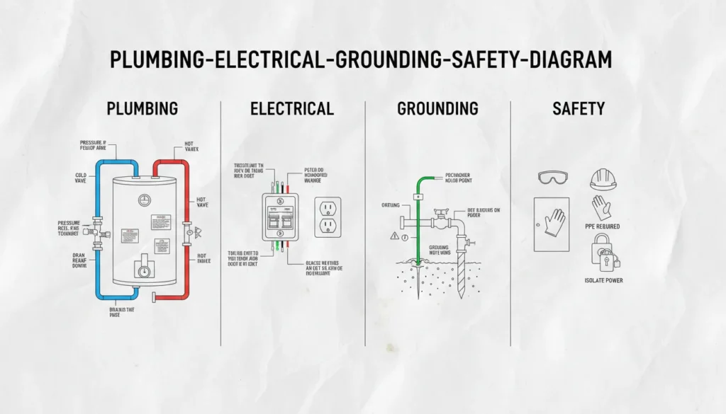 Does plumbing use electricity for electrical grounding and bonding
