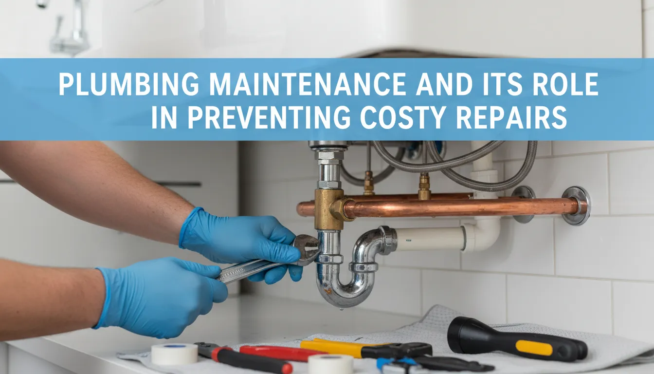 The role of plumbing maintenance in preventing expensive repairs and extending system life.