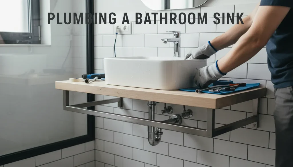 Step-by-step guide to plumbing a bathroom sink