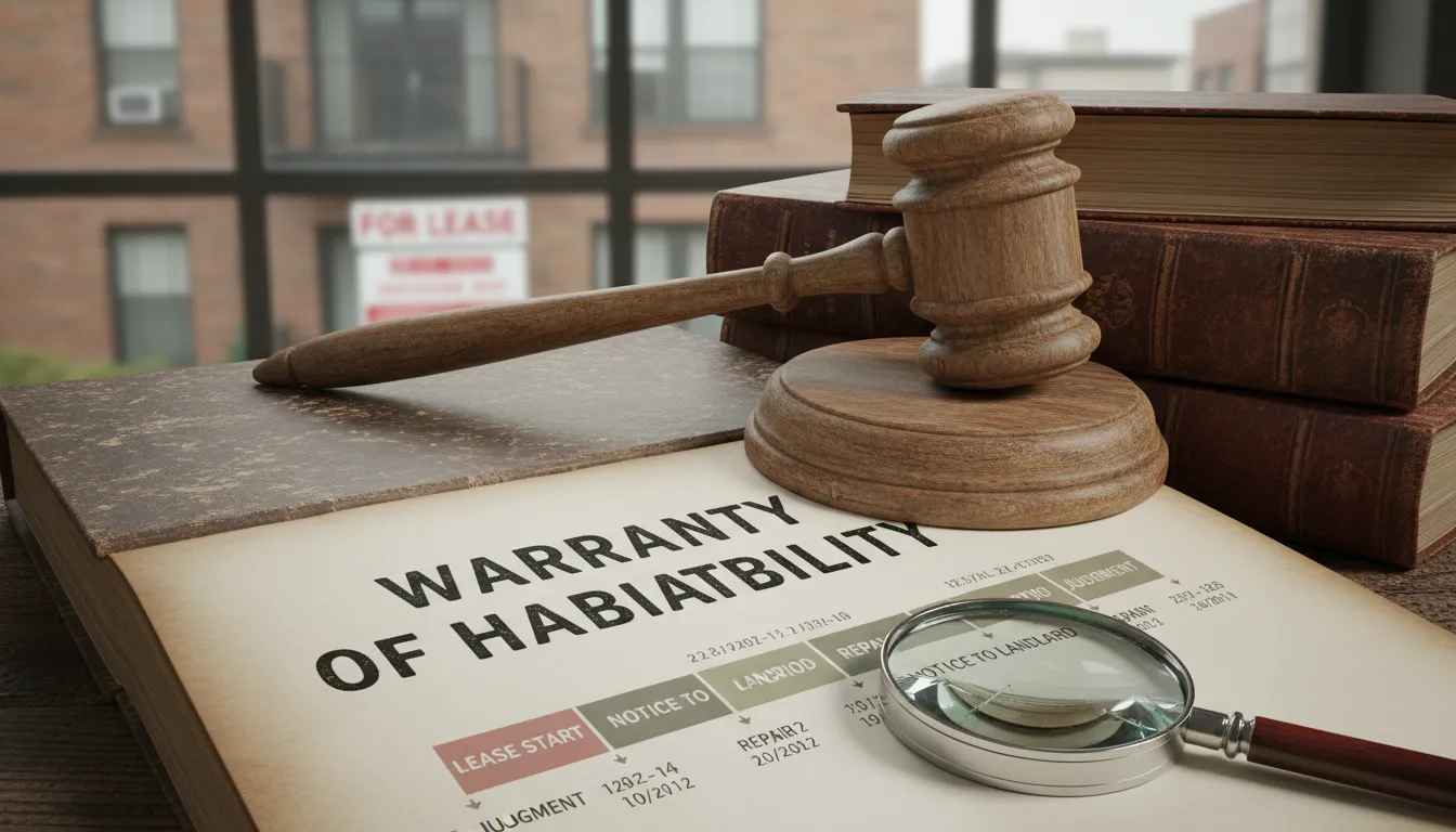 Who is responsible for plumbing repairs in a rental: Understanding the Warranty of Habitability and repair timelines.