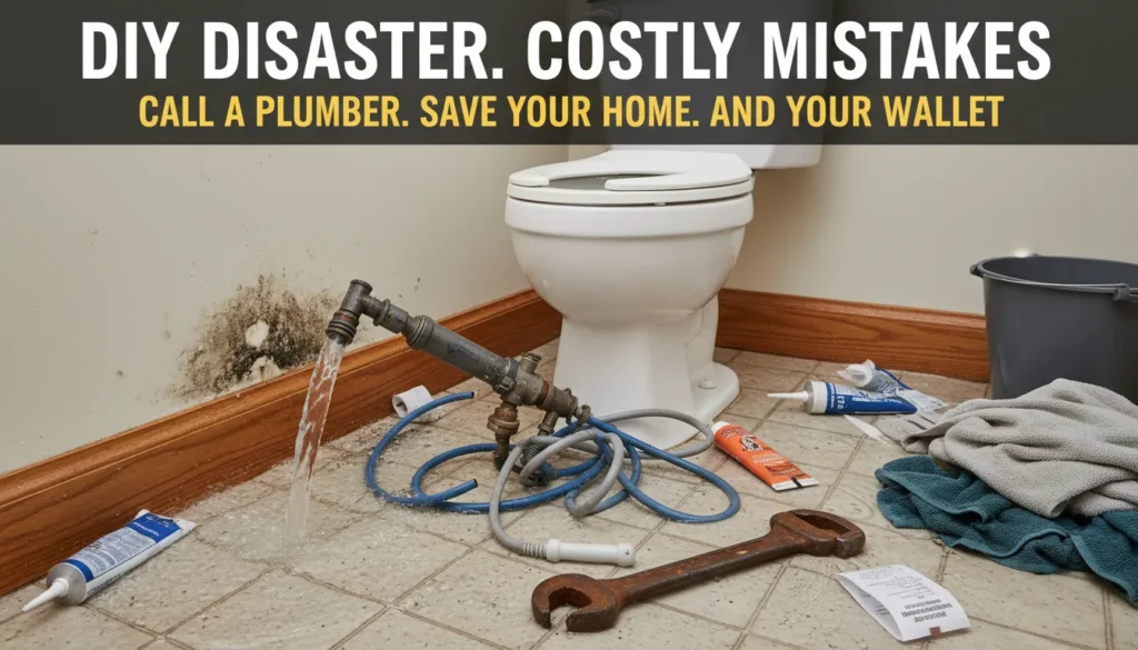 Plumber for Running Toilet - Common DIY mistakes like overtightening bolts