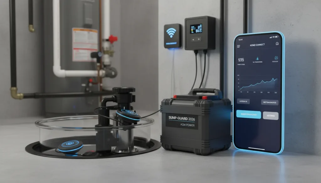Essential Upgrades Battery Backups and Smart IoT Sensors for sump pump