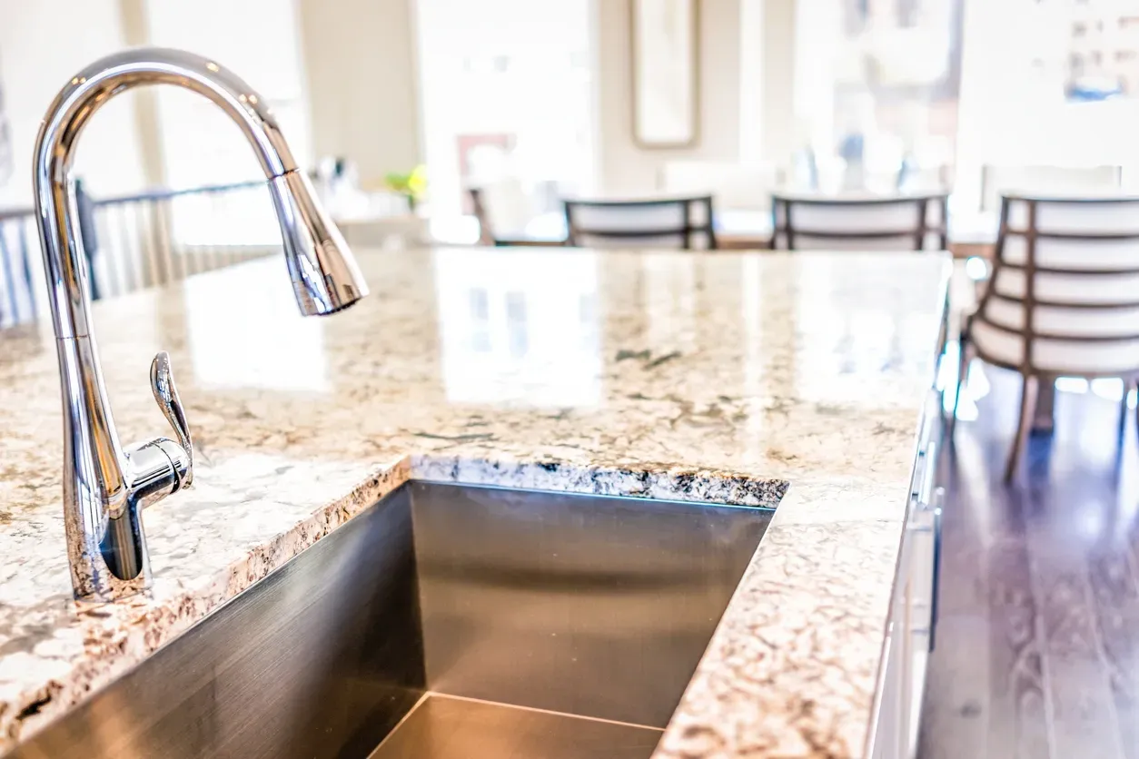 Kitchen faucet installation with high-quality plumbing services from EZ Plumbing Repair & Services.