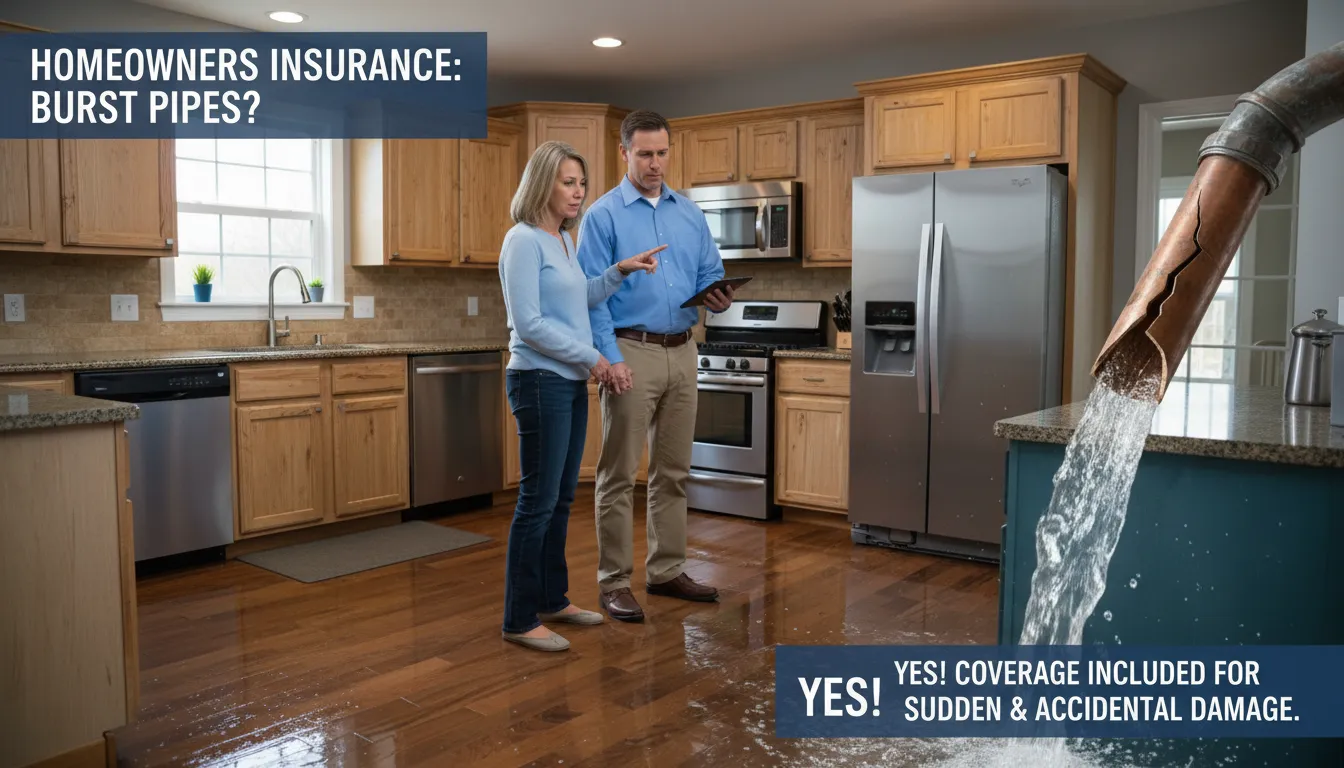 Does Homeowners Insurance Cover Burst Pipes