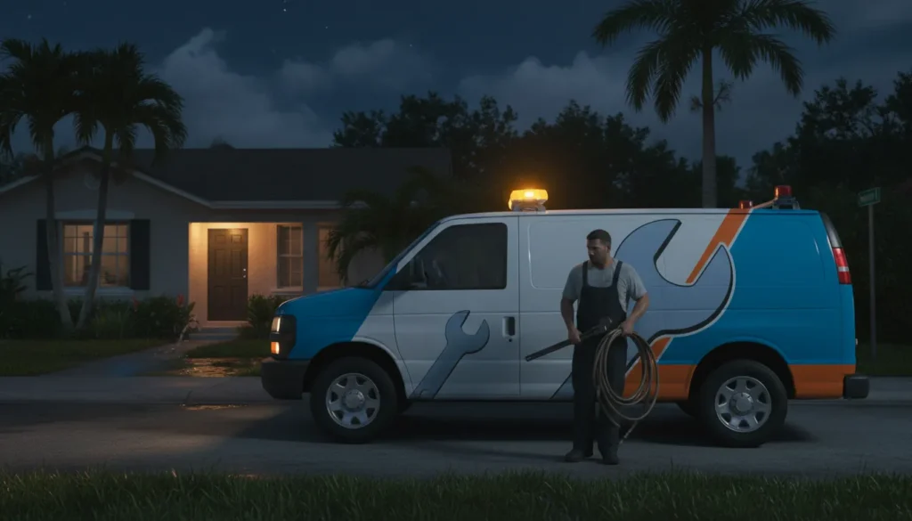 Emergency plumber in Sweetwater, FL providing 24/7 plumbing repair service