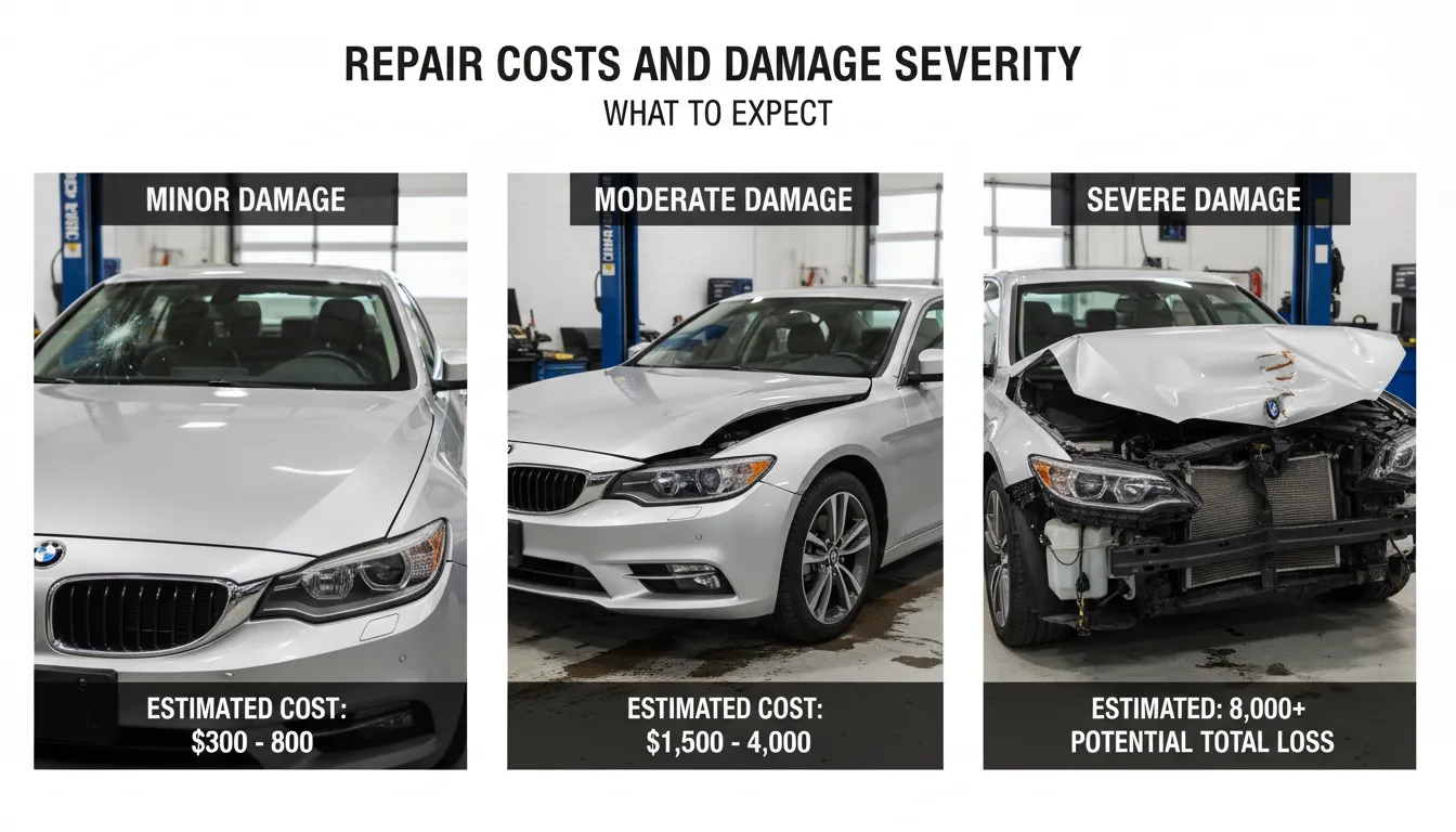 Repair Costs and Damage Severity – What to Expect