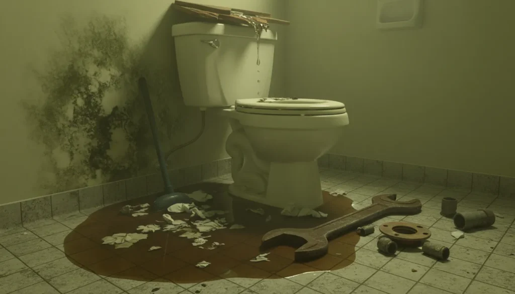 Signs you need immediate toilet repair near you in Miami, FL including leaks, clogs, and overflowing toilet