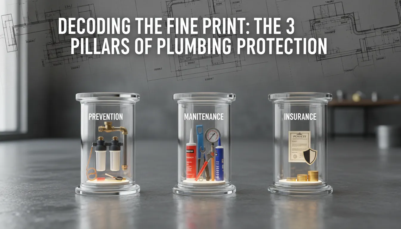 The three key pillars of plumbing protection explained