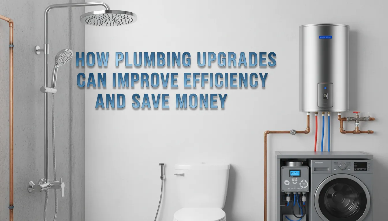The benefits of plumbing upgrades in enhancing efficiency and reducing long-term costs.