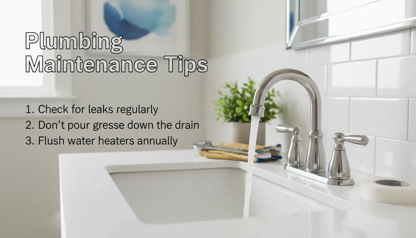 Essential plumbing maintenance tips for homeowners