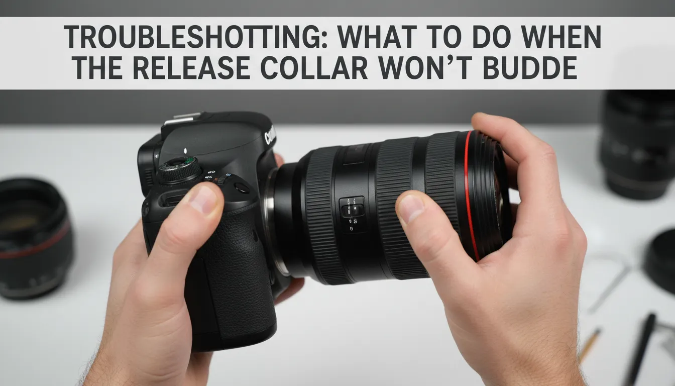 Step-by-step guide for fixing a stuck SharkBite release collar