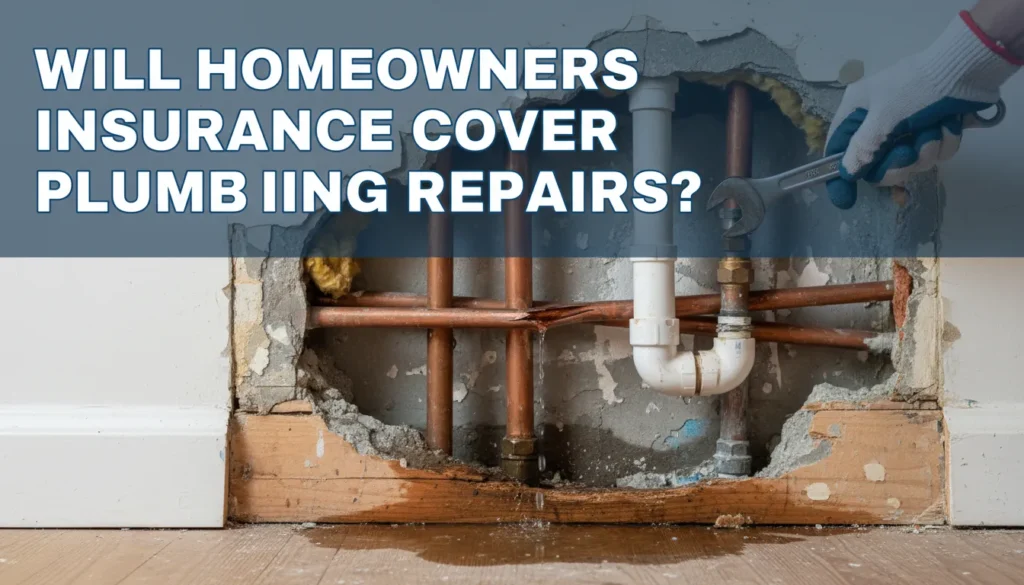 Will Homeowners Insurance Cover Plumbing Repairs? Learn More About Coverage