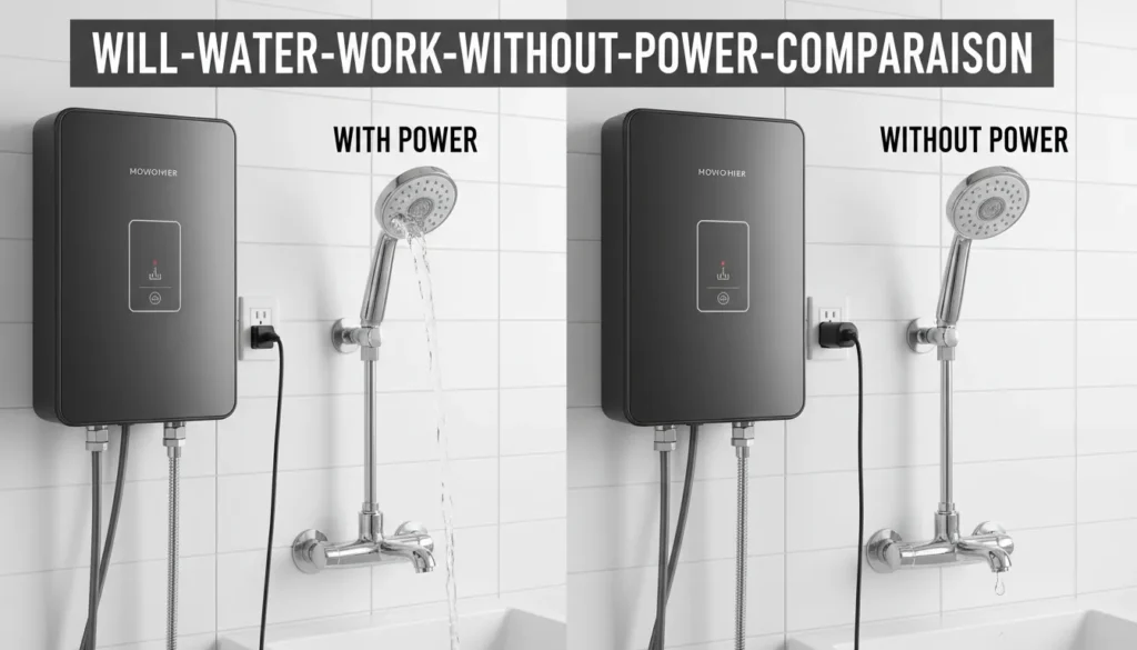 Does plumbing use electricity for city and well water