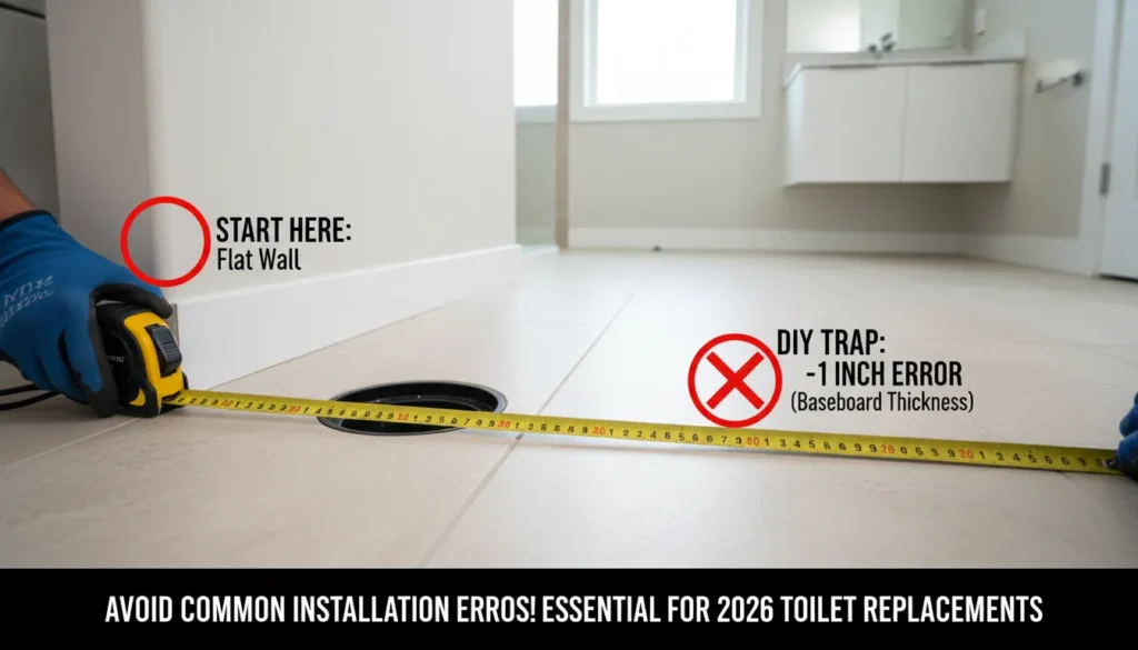 A practical guide to measuring a 12-inch rough-in for new toilet bowl reviews and installations.